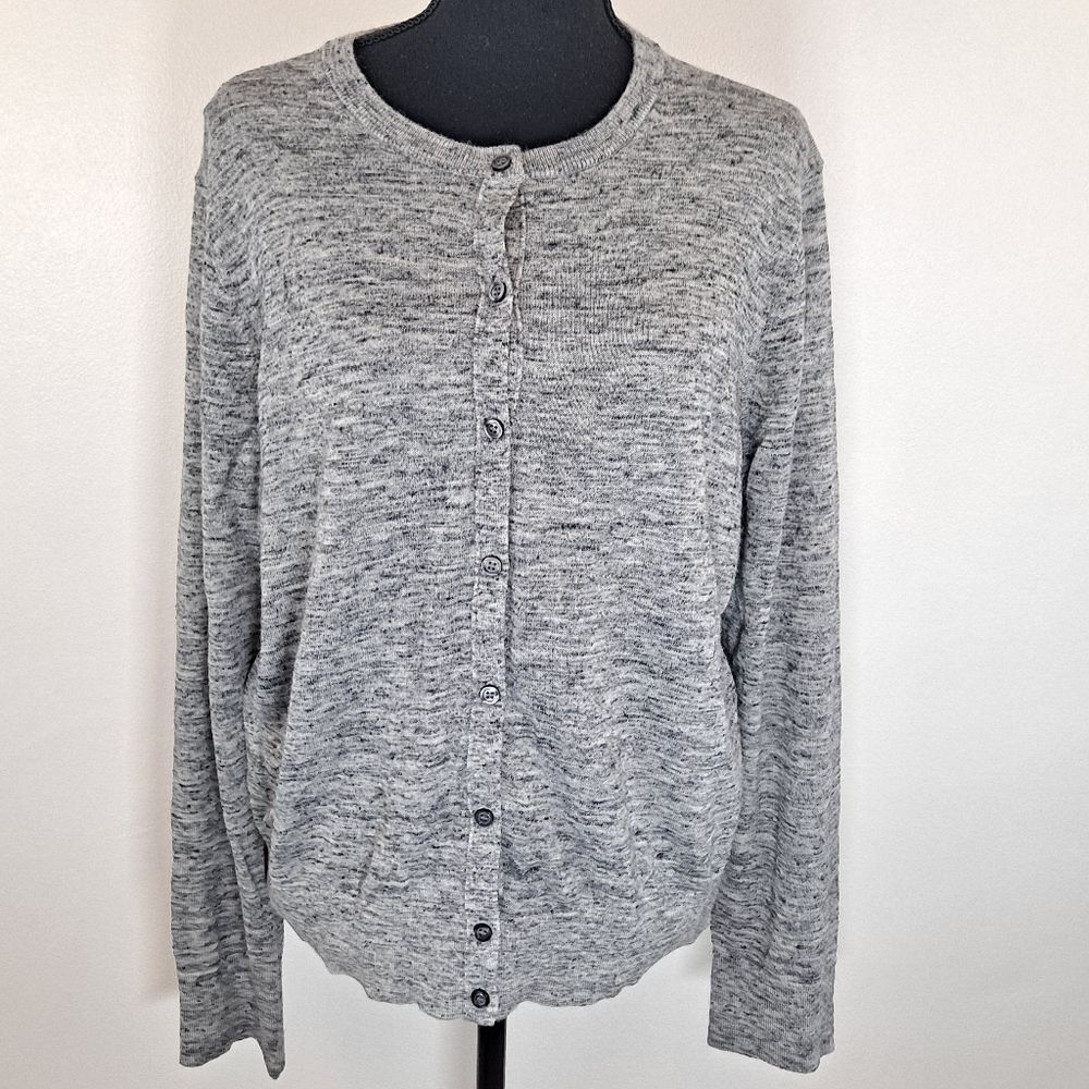 Ann Taylor Gray Women's Cardigan Sweater